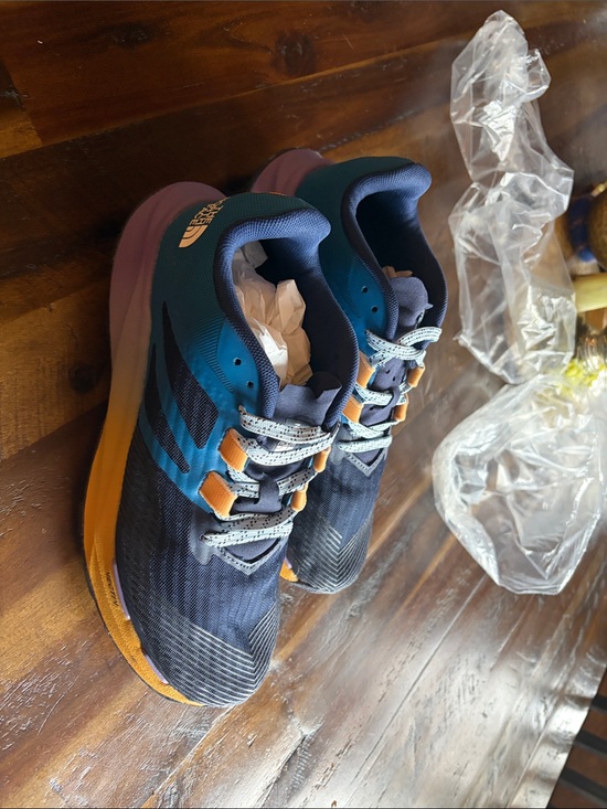 The North Face Shoes - The North Face Vectiv Eminus womens blue trail running shoe size 8 NWOB